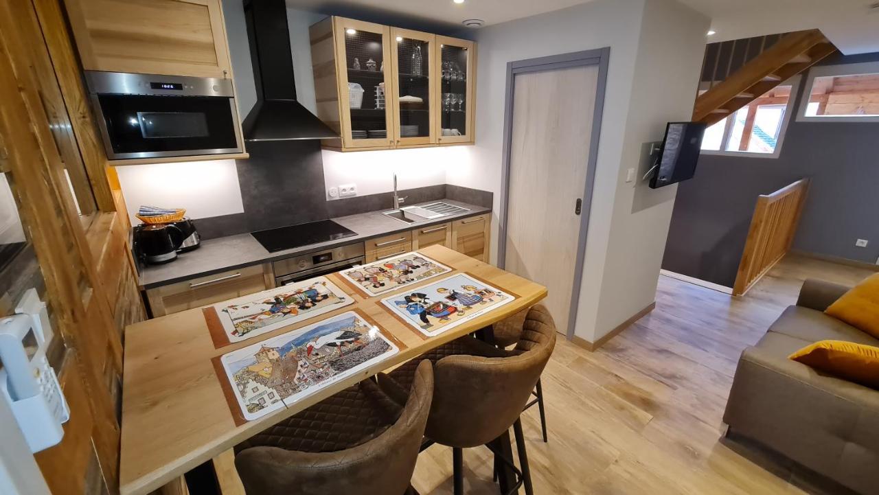 Appartement Duplex Climatise Avec Terrasse "Hansi" 科尔马 外观 照片